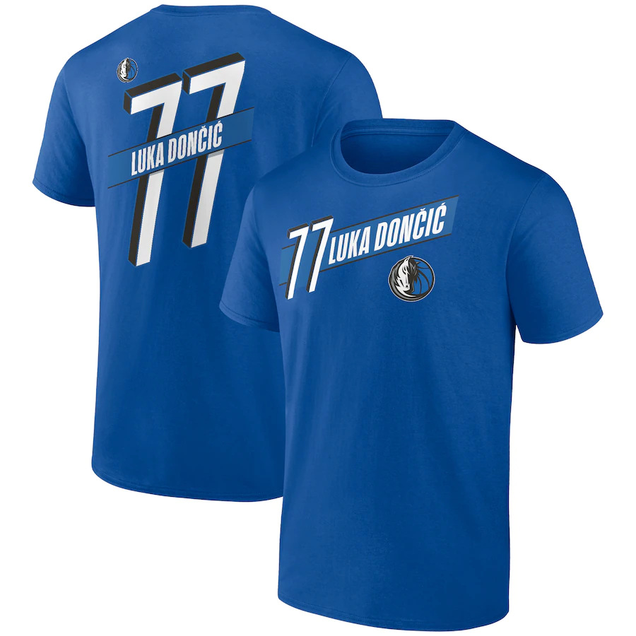 Men NBA Dallas Mavericks 77 Doncic style #3 2024 T shirt